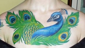 ¿Qué simboliza el tatuaje del pavo real?