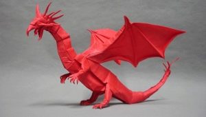 Dragon en origami