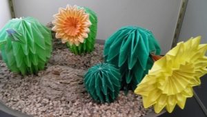 Comment faire de l'origami en forme de cactus ?