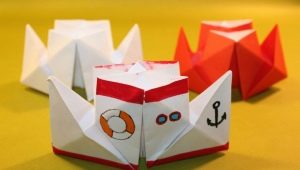 Jak vyrobit origami ve formě parníku?
