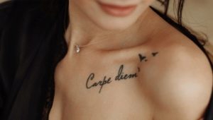 Co jsou tetování Carpe diem a kde je aplikovat?
