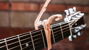 Kapodaster pre gitaru: účel a vlastnosti podľa výberu