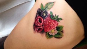 Преглед на татуировката с плодове и плодове