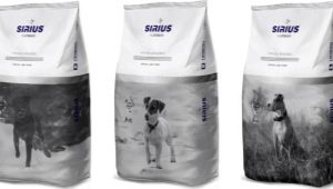 Sirius dog food features at review