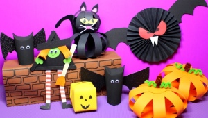 Variety of Halloween Crafts