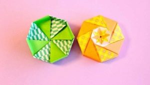 Výroba origami krabic
