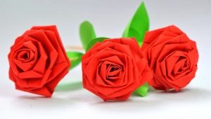 Faire des roses en origami