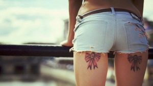 Tatuaże na uda dla dziewczynek
