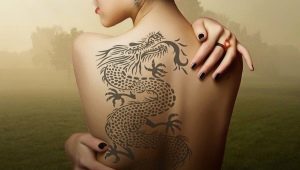 Japonské tetovanie draka