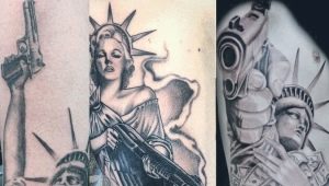 Vapaudenpatsaan tatuointi