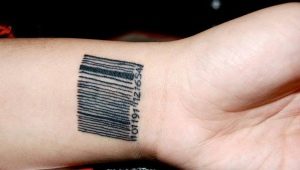 Tatuaje de código de barras