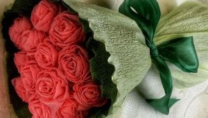 How to wrap a bouquet in corrugated paper?