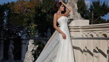 Gaun pengantin yang elegan