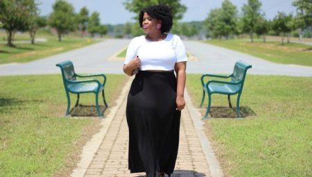 Lange Röcke für übergewichtige Frauen