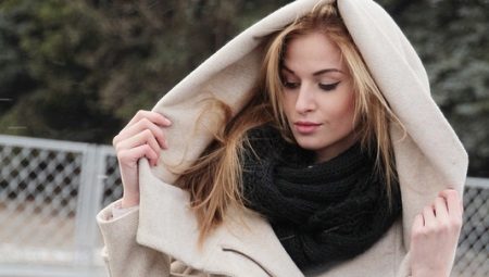 Abrigo con capucha para mujer