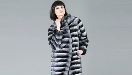 Chinchilla fur coat