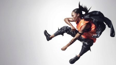 Nike svarte joggesko for kvinner