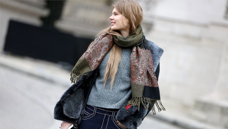 Scarves from fashion brands