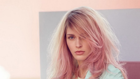Pink hair tonics