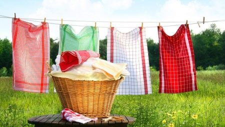 How to wash kitchen towels at home?