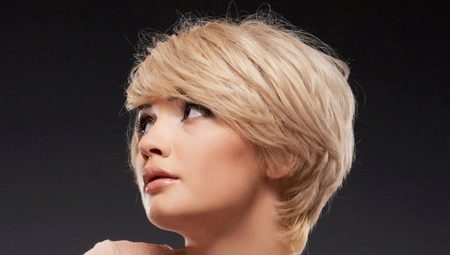Прическа Pixie за кръгло лице: опции за различни дължини на косата и оригинални идеи за стил
