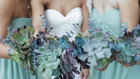 Bridal bouquet: fashionable ideas and a variety of options