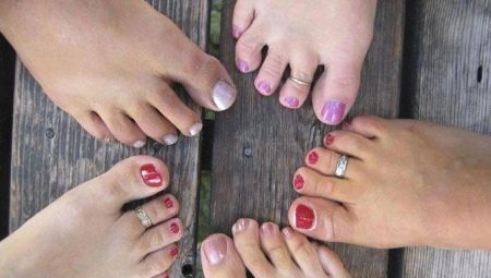 Forme di unghie dei piedi