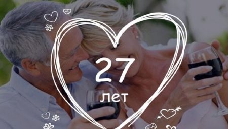 Com celebrar els 27 anys de matrimoni i com es diu l'aniversari?