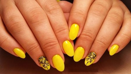 Lemon manicure: mga tampok ng kulay at mga naka-istilong ideya sa disenyo