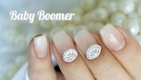 Baby Boomer-manicure: functies en tips voor het maken