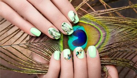 Ptičja manikura: primjeri dizajna i modni trendovi