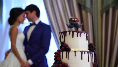 Izvorne ideje za stvaranje neobičnih svadbenih torti