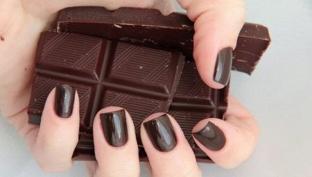 Manucure au chocolat : secrets de conception et idées de saison
