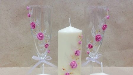 Come decorare le candele per un matrimonio con le tue mani?