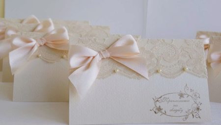 Wedding invitations: design examples and tips for making