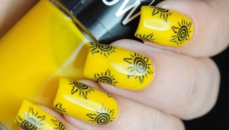 Stylowe pomysły na manicure z motywem słońca od zmierzchu do świtu