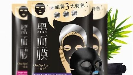 Czarna maska ​​w płachcie na twarz: właściwości i zasady stosowania