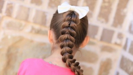 Bím tóc cho bé gái (89 ảnh): Hướng dẫn từng bước để đan bím tóc cho người  mới bắt đầu, làm thế nào để tạo một kiểu tóc đẹp? Những kiểu tóc