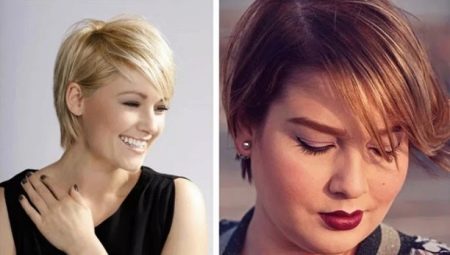 Pixie haircut for obese women
