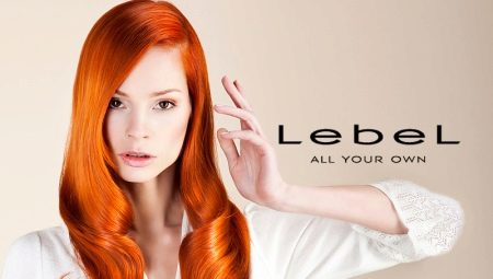 Barva za lase Lebel: vrste in paleta