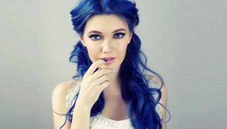 Tinturas de cabelo azuis: quem são e o que são?