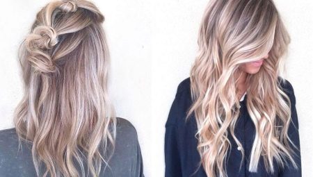 Complex coloring of blond hair