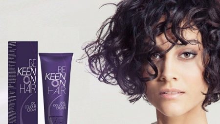 Tintes para el cabello Keen: características y paleta de colores