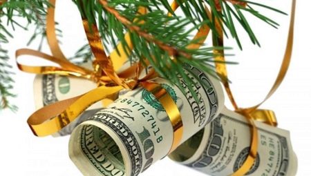 Wie kann man auf originelle Weise Geld für das neue Jahr geben?