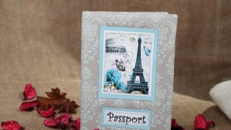 Come realizzare una copertina per passaporto utilizzando la tecnica dello scrapbooking?