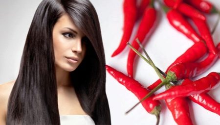 Vlastnosti použitia červenej papriky na rast vlasov