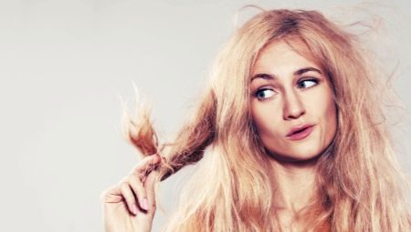 Rambut kering: sebab, peraturan penjagaan dan penarafan agen pemulihan