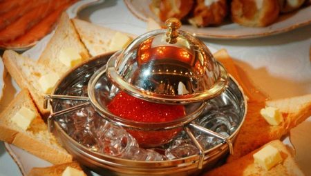 Caviar dish: features, types and choice