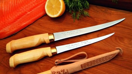 Couteaux à filet pour poisson: règles de sélection et d'utilisation