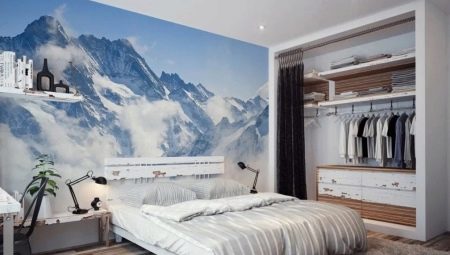 Foto tapeta 3D za spavaću sobu: vrste, izbor i smještaj